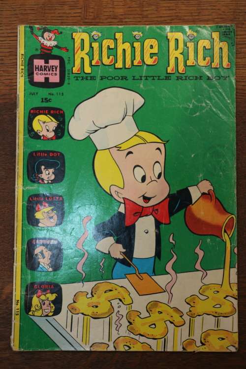 Harvey Comics - Richie Rich - #115 Jul 1972