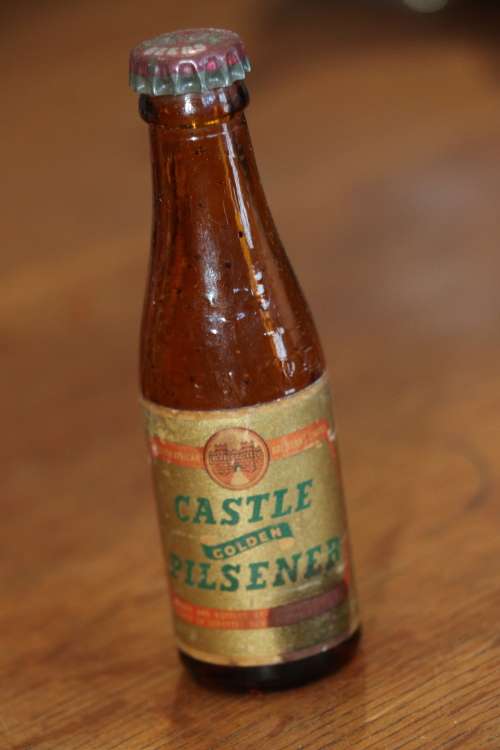 Vintage Castle Pilsener Mini Bottle