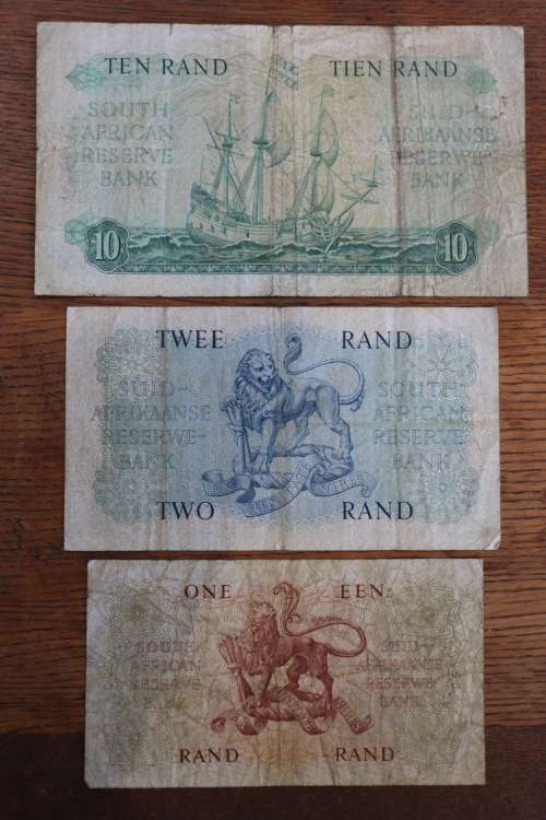 Beautiful MH de Kock South African Bank Note Set