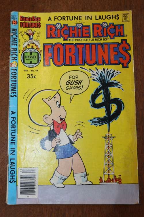 Harvey Comics - Richie Rich, Fortunes - Feb #44, 1979