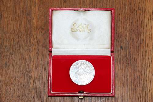 Beautiful 1988 DIAS Silver South Africa One / 1 Rand in SAM Box