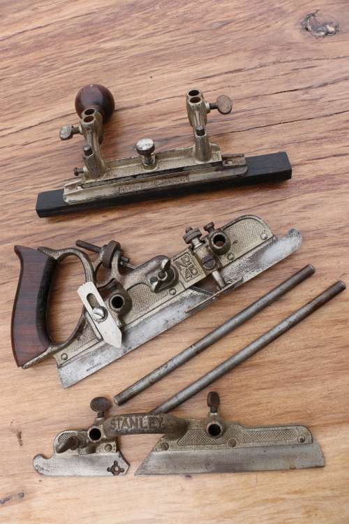Vintage Stanley Sweetheart No. 45 Combination Plow Plane