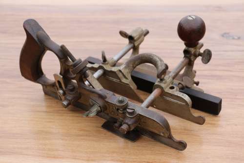 Vintage Stanley Sweetheart No. 45 Combination Plow Plane