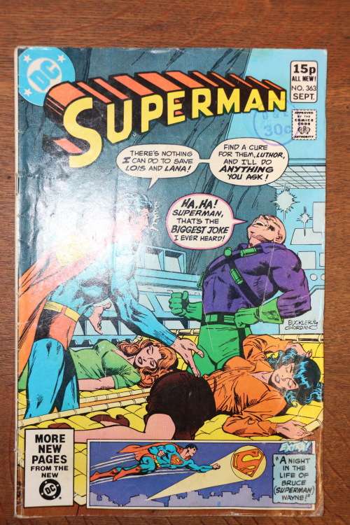 DC Comics - Superman - #363 Sep, 1981