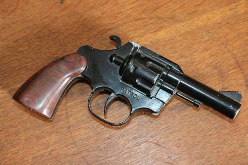 Vintage "PATROL" Metal Cap Gun