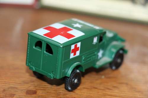 LLEDO Days Gone Diecast Vintage Model Ambulance