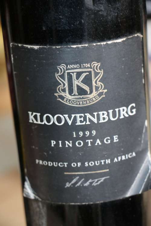 Beautiful 1999 Kloovenburg Pinotage - 750 ml