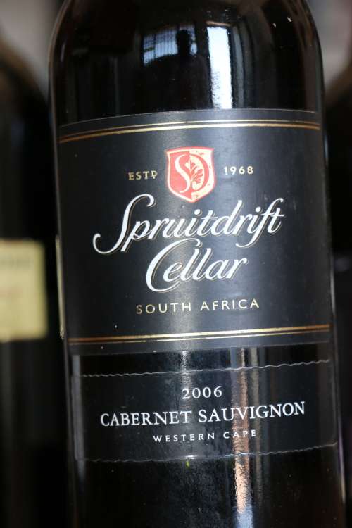 Beautiful 2006 Spruitdrift Cellar Cabernet Sauvignon - 750 ml