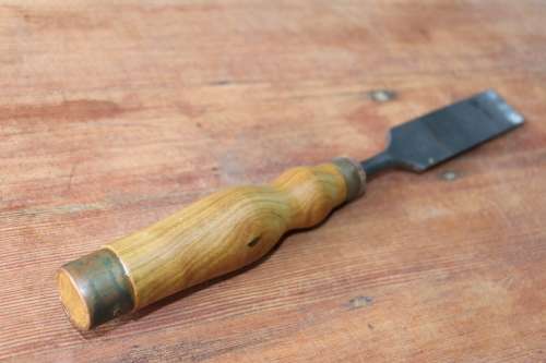 Beautiful Vintage Carpenters Chisel -Erik Anton Berg, Sweden