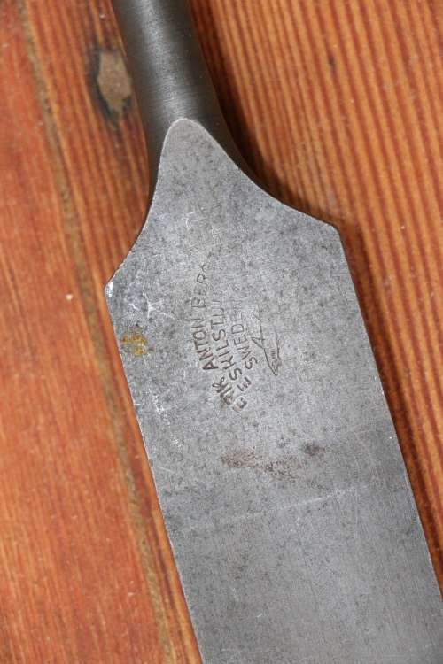 Beautiful Vintage Carpenters Chisel -Erik Anton Berg, Sweden
