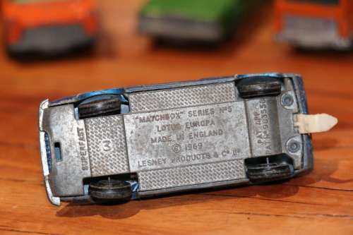 MATCHBOX Superfast Diecast Model Car - 1969 No.5 Lotus Europa