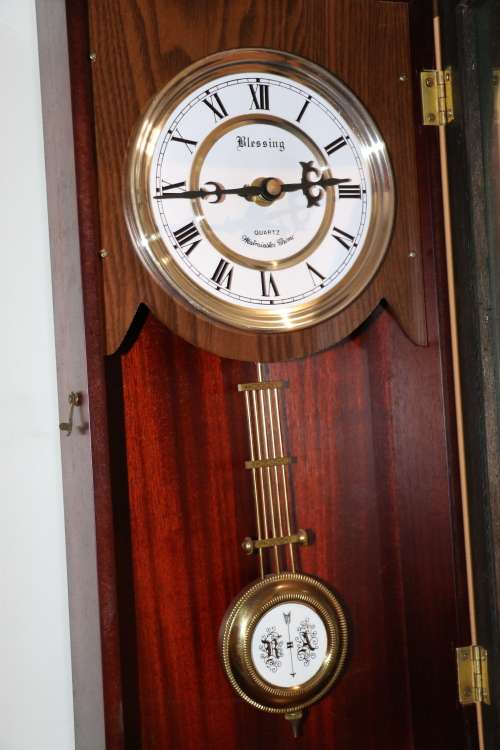 Beautiful Vintage BLESSING Quartz Westminster Clock