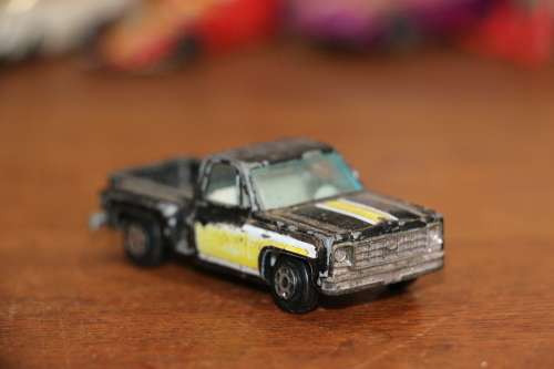 YAT MING Diecast Model Car - Chevy Stepside (Made in Hong Kong)