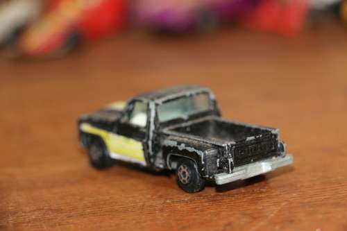 YAT MING Diecast Model Car - Chevy Stepside (Made in Hong Kong)