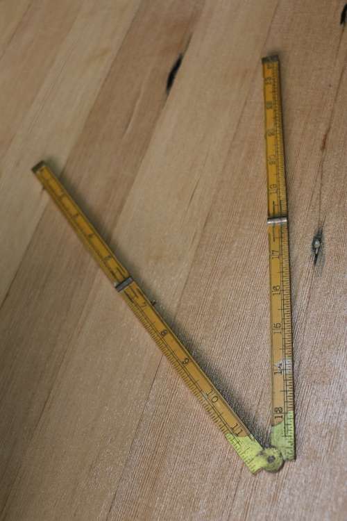 Beautiful Rabone No.1375 Carpenters Boxwood Ruler