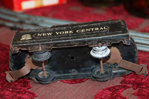 Beautiful Antique MAR New York Central Line Windup Tinplate Train