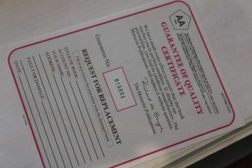 Beautiful Vintage AA RSA Car Maintenance Manual