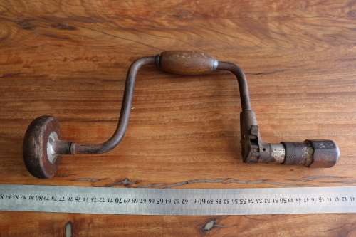 Beautiful Vintage Hand Brace Drill