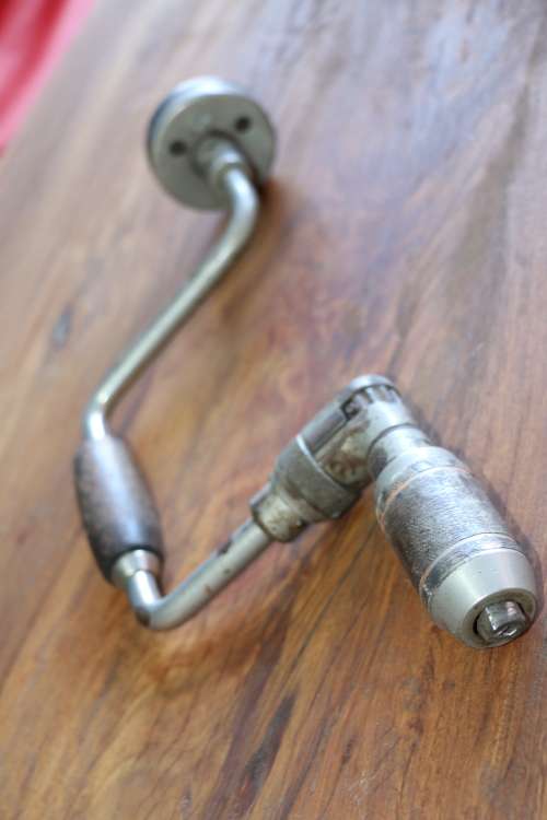 Beautiful Vintage Stanley No.73 Hand Brace / Drill