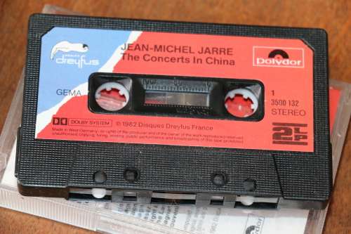 Vitage set of Tapes - Jean Michel Jarre - Revolutions, Oxygene, The Concerts in China