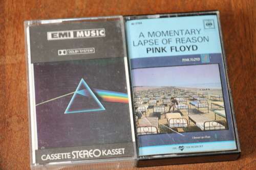 Vitage set of Tapes - PINK FLOYD - A Momentary Lapse of Reason, The Dark Side of the Moon