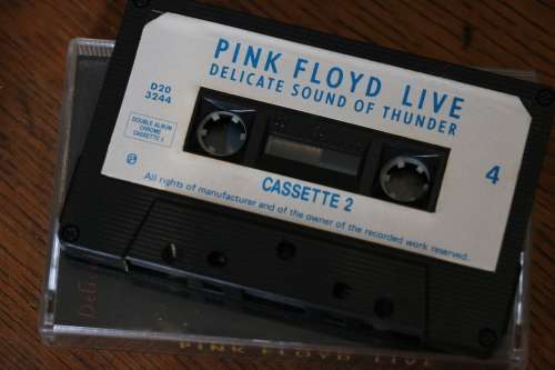 Vitage set of Tapes - PINK FLOYD - Delicate Sound of Thunder