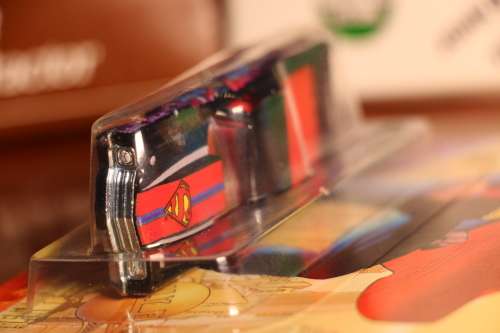 2016 HOT WHEELS Premium Diecast Model - DC Comics Superman - '71 Chevy El Camino