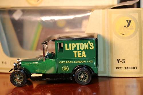 Vintage MATCHBOX Models of Yesteryear Diecast Models - 1927 Talbot - Lipton's Tea