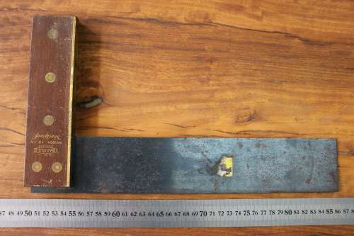 Beautiful Antique Marples No.2204 Carpenters Set Square