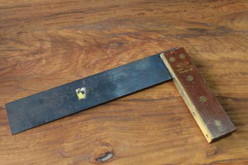 Beautiful Antique Marples No.2204 Carpenters Set Square