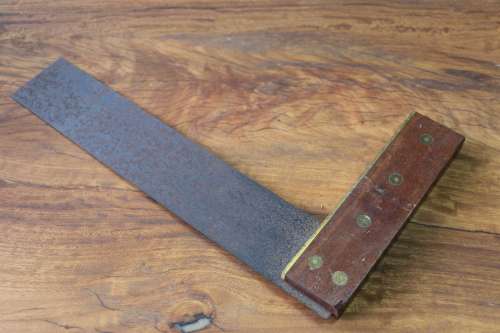 Beautiful Antique Marples No.2204 Carpenters Set Square