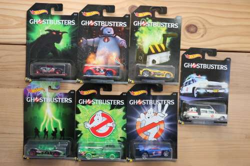 2016 HOT WHEELS GHOSTBUSTERS Diecast Model Set - 7 of 8 Cars