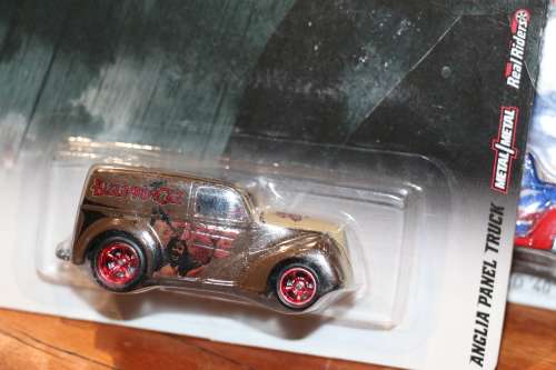 2011 HOT WHEELS PREMIUM Diecast Model - Ozzy Osbourne, Anglia Panel Truck - Metal / Real Riders