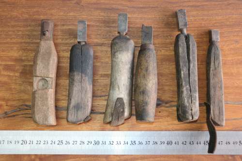 Beautiful Antique Set of Leather Workers Tools