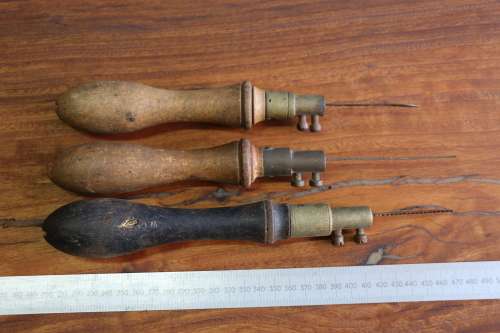 Beautiful Set of Antique Hand Saws