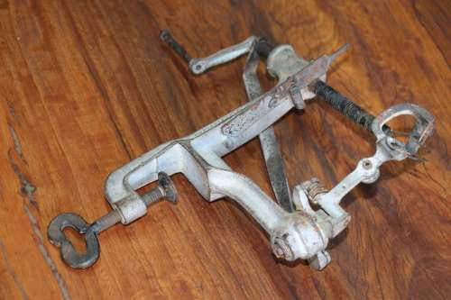 Beautiful Antique Fruit Peeler