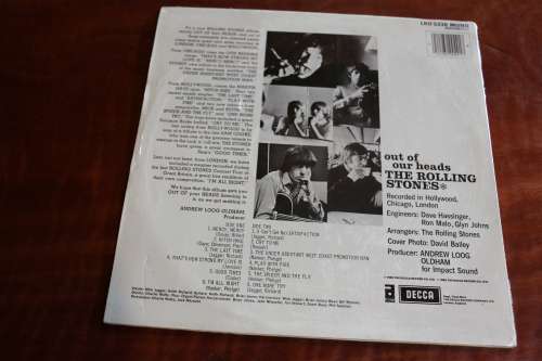 The Rolling Stones - Out Of Our Heads - LP Vinyl Record (VG)