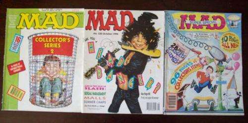 3 X MAD MAGAZINE'S
