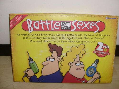 Battle of the Sexes Boardgame (FREE SHIPPING)