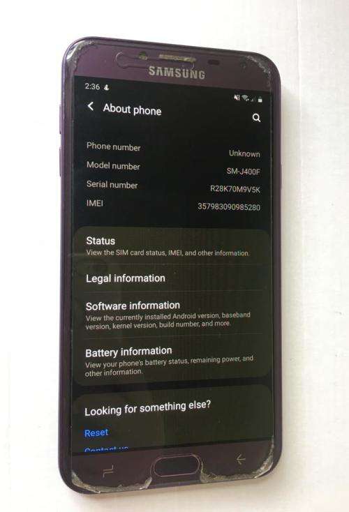 SAMSUNG Galaxy J4, 32GB, 3GB Ram, LTE 4G, Purple