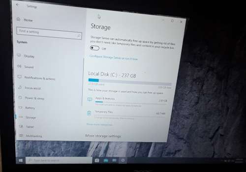 i7 Acer Travelmate Laptop with Extended Battery, Windows 10 Pro