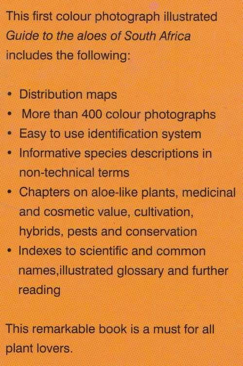 GUIDE TO THE ALOES OF SOUTH AFRICA by Ben-Erik van Wyk & Gideon Smith