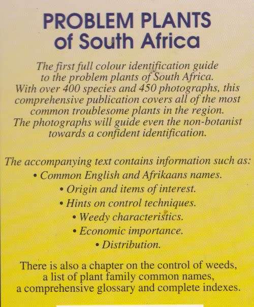 PROBLEM PLANTS OF SOUTH AFRICA by Clive Bromilow