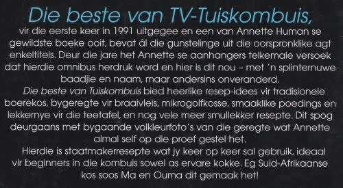DIE BESTE VAN TUISKOMBUIS by Annette Human