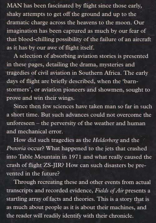 FIELDS OF AIR by James Byrom