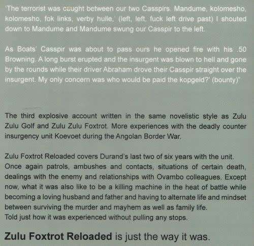 ZULU FOXTROT RELOADED: MORE LIFE & DEATH WITH KOEVOET by Arn Durand