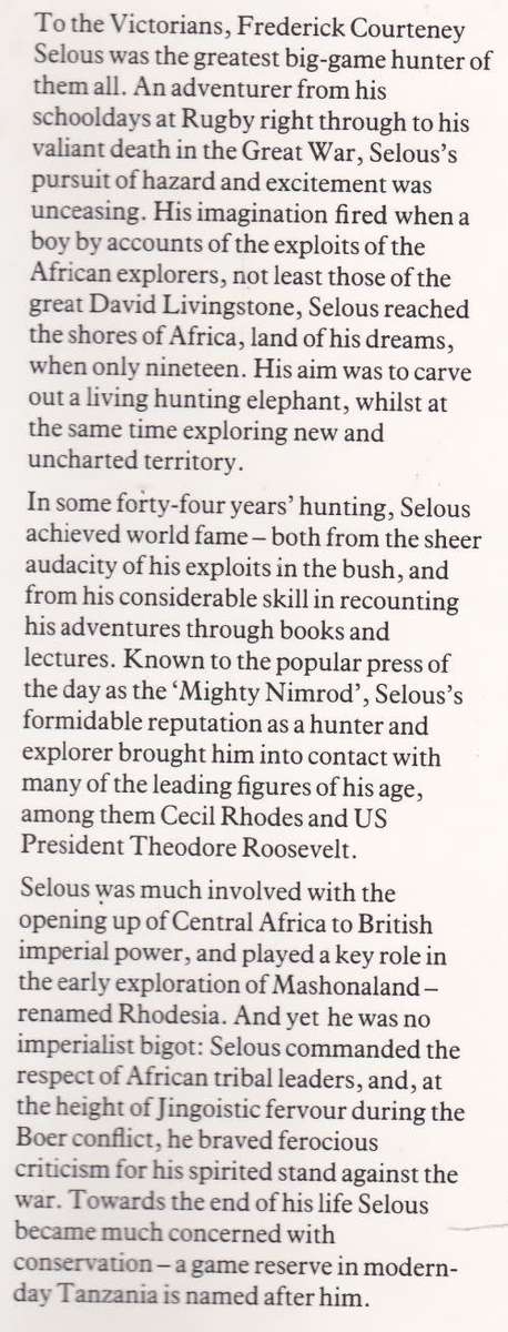 THE MIGHTY NIMROD by Stephen Taylor with a foreword by Wilfred Thesiger