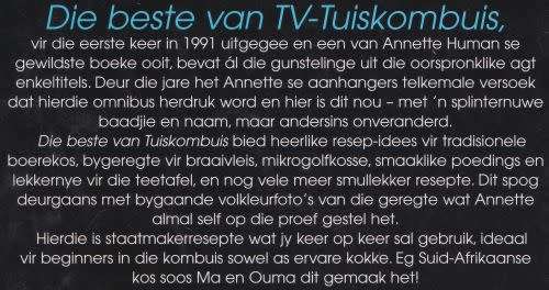 DIE BESTE VAN TUISKOMBUIS by Annette Human