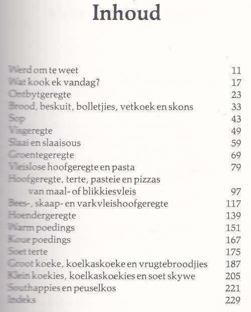 HUISGENOOT WENRESEPTE 1 by Annette Human