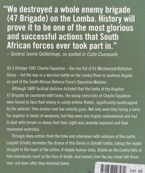 RATELS ON THE LOMBA: THE STORY OF CHARLIE SQUADRON by Leopold Scholtz